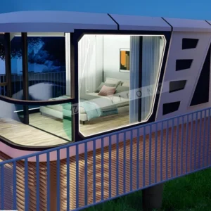 2025 KT Portable Bad Mobile Prefabricated House Expandable and Detachable Portable Sun Room