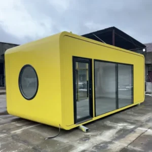 KT2025 China's New Type of Prefabricated apple Pod Insulation Container with Complete Furniture Portable Sun Room
