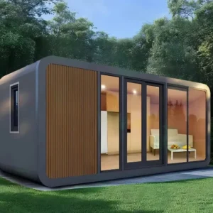 KT Apple Pod Apple Cabin 40-foot Mini Apple Cabin Portable Sun Room