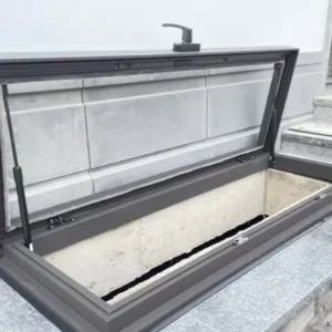 KT Modern Style Waterproof Aluminum Electric Skylight Open Remote Control Skylight Glass Roof Skylight