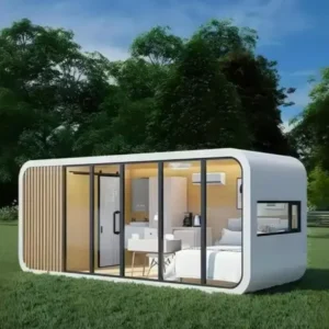 KT Wholesale High-End Luxury Modular Garden Container Customized Popular Cabin Apple Capsule House Portable Sun Room for Hotels