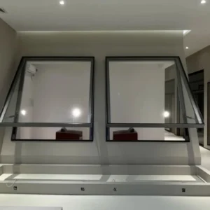 KT Aluminum Frame Toughened Glass Electric Open Remote Control Skylights Canopy Window of the House Glass Roof Skylight