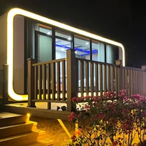 KT  2025 Upgraded Apple Cabin Features a Modular Design and Eco-friendly Materials Supports Customization Portable Sun Room