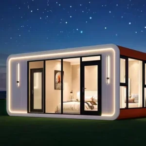 KT's Luxury and Cost-effective Mobile Container House. Apple House. Features a 3D Model Design Portable Sun Room