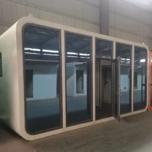 KT Solar-Ready Tiny House Portable Expandable Prefab Apple Cabin for Apartment Home Office Hotel Villa Use Portable Sun Room